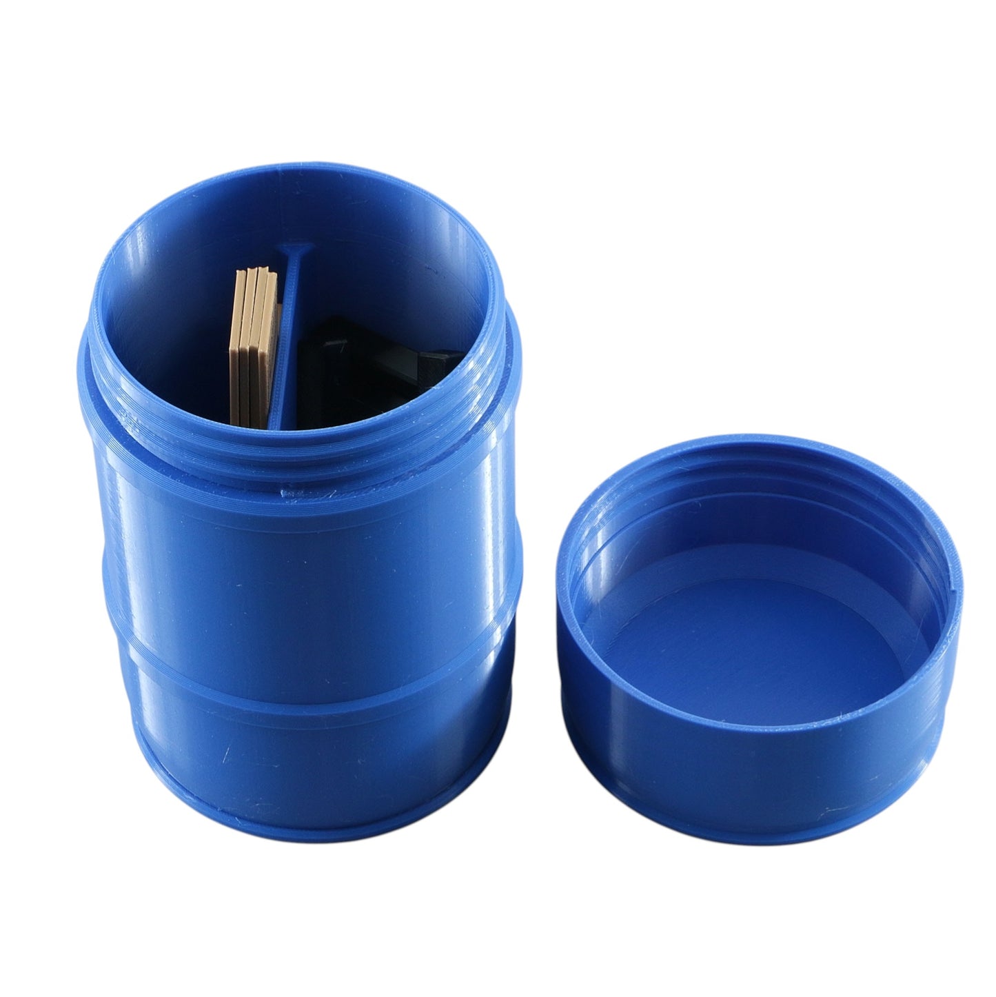 USPSA Dryfire Target Set Double Sided With Storage Barrel