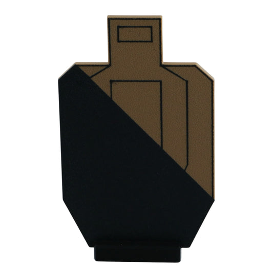 USPSA Dryfire Target Single Double Sided Target Right Slash